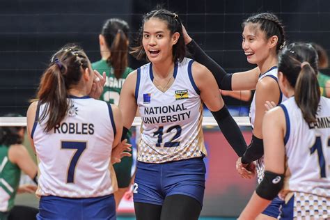 UAAP Volleyball NU Crushes La Salle To Go 8 0