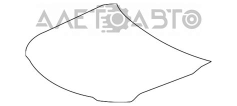 Капот голый Toyota Camry v70 18- сталь новый неоригинал SIMYI ...