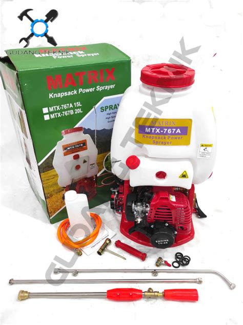 Mesin Sprayer Semprot Hama 20L MATRIX MTX 767A Engine Sprayer