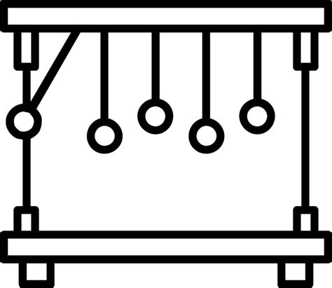 Pendulum Line Icon 43295336 Vector Art At Vecteezy