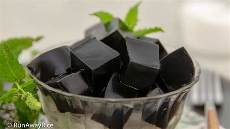 Grass Jelly Suong Sao Thach Den Easy Recipe With Video