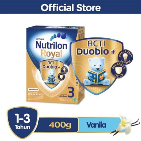 Jual Susu Bubuk Nutrilon Royal 3 400gr Rasa Vanilla Madu Natasha Susu