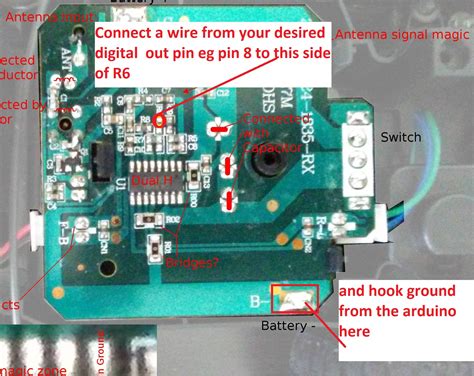 Rc Circuit Board Parts Diagram Name