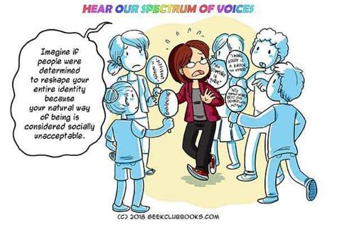 "Hear Our Spectrum of Voices" Autistic Advocacy Comic | The Art of Autism