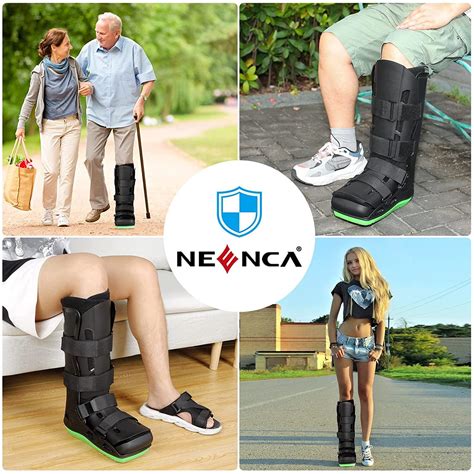 Neenca Medical Inflatable Air Cam Walker Boot For Ankle Pain Recovery