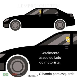 Adesivo Bart Simpson Carro Caminh O Janela Shopee Brasil