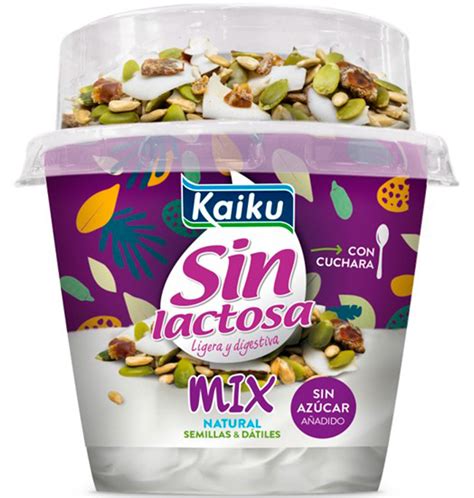 Comprar Yogur Sin Lactosa Kaiku Mix Natural Semillas Y D Tiles G