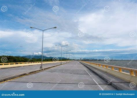 Chalermkhawithi Bridge Or Chon Buri Beach Bridge Another Interesting