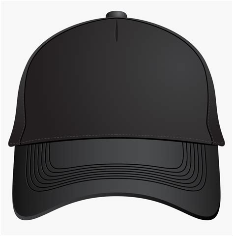 Black Baseball Cap Png Clipart - Baseball Cap Transparent Background ...