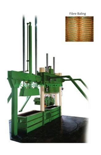 Coir Fiber Baling Machine At Unit Coir Fibre Baling Machine