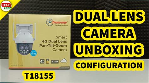 TRUEVIEW 4G DUAL LENS PT CAMERA UNBOXING CCTV IN TAMIL TECH SIRPI