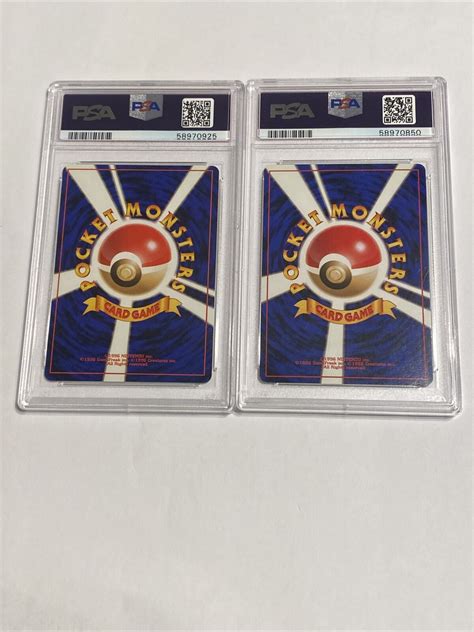 1997 Pokemon Japanese Fossil 97 Hypno Holo Psa 9 And 144 Articuno