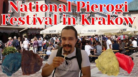 National Pierogi Festival In Krakow En Youtube