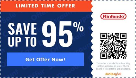 95 Off Nintendo Discount Code Coupons July 2023