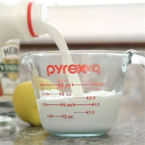 How to Make Buttermilk W/ Lemon Juice or Vinegar Recipe | Yummly | Recipe | How to make ...