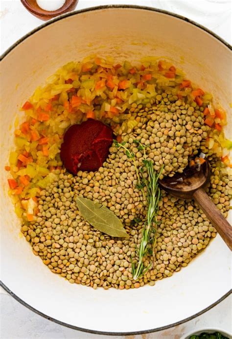 Classic Italian Style Lentils New Year Tradition Cucina By Elena