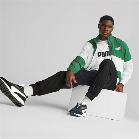 PUMA POWER Woven Tracksuit Cl Vine Manelsanchez