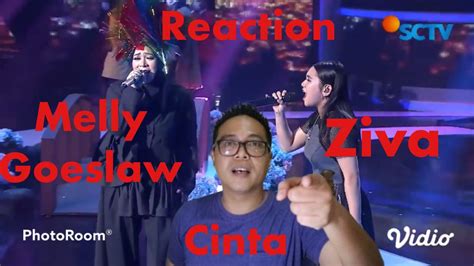 ZIVA MELLY GOESLAW CINTA KALONG SHOW Reaction YouTube