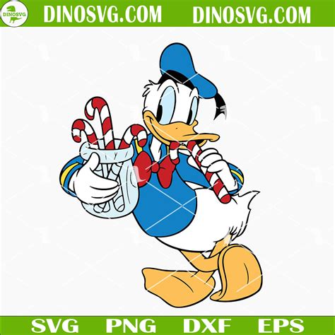 Donald Duck Christmas Svg Donald Duck Svg Disney Christmas Svg Dinosvg