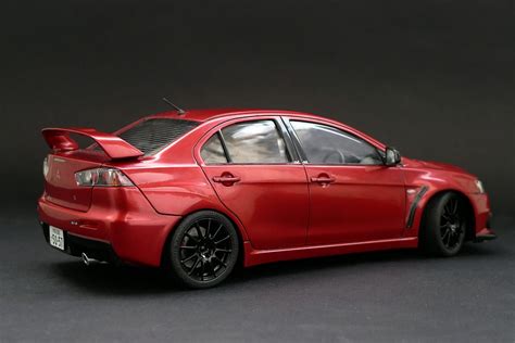 Aoshima Mitsubishi Lancer Evolution X мастерская JDM Hobby