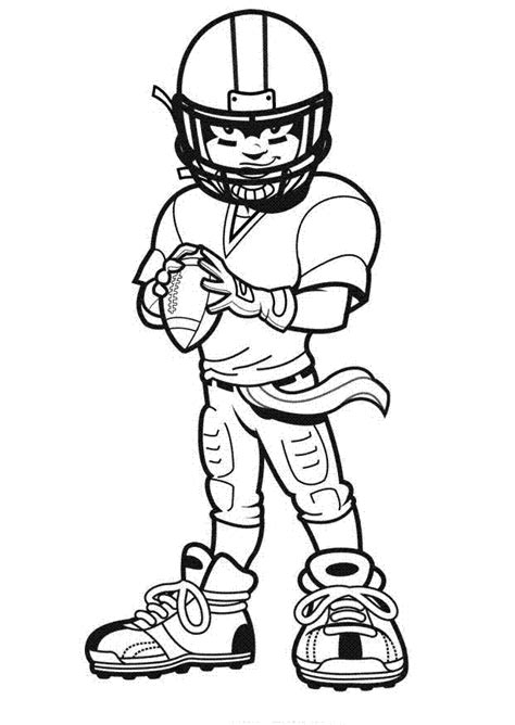 Coloring Pages Of Football