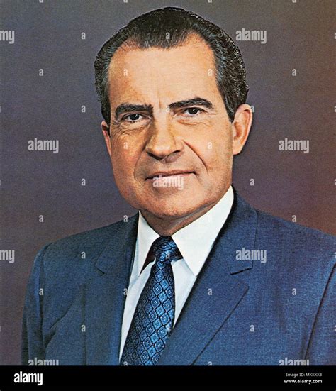 Richard Nixon Portrait Hi Res Stock Photography And Images Alamy