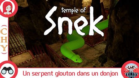 Fr Chobitty Temple Of Snek D Couverte Et Si Snake Tait Aussi Un