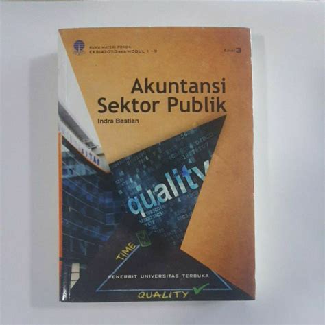 Jual Akuntansi Sektor Publik By Indra Bastian Shopee Indonesia