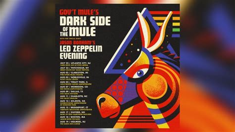 Govt Mule Announces Dark Side Of The Mule Summer Tour X Always