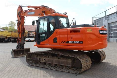 DOOSAN DX 180LC tracked excavator for sale Poland Księżyno EJ15382