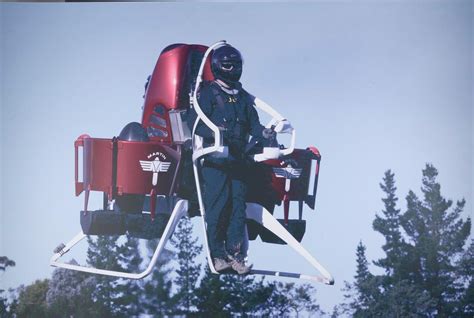 Martin Aircraft Company Jetpack P In Flight With Pilot Museum Of