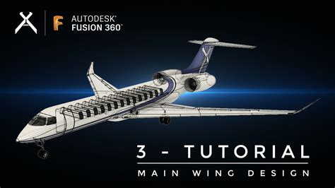 How To Model An Aircraft In Fusion 360 Tutorial 3 Wings Step By
