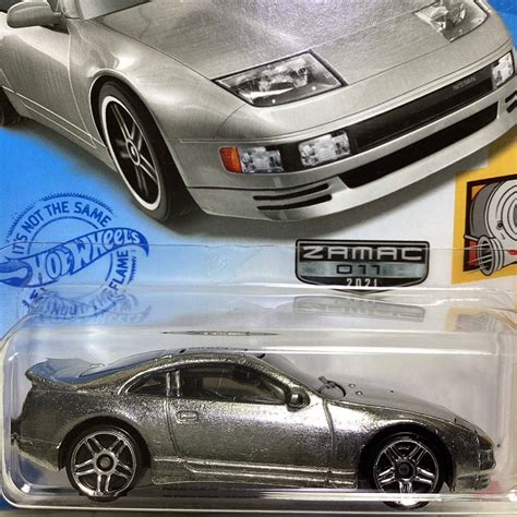 未使用に近いWalmart限定ザマックホットウィール 日産 ニッサン ZX ツインターボ フェアレディZ ZAMAC Hot Wheelsの落札情報詳細 ヤフオク落札価格