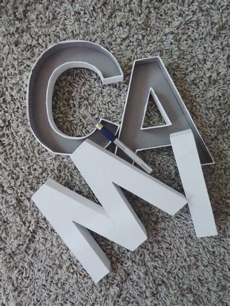 Diy R Aliser Des Lettres Fleuries Pour Embellir Votre Int Rieur