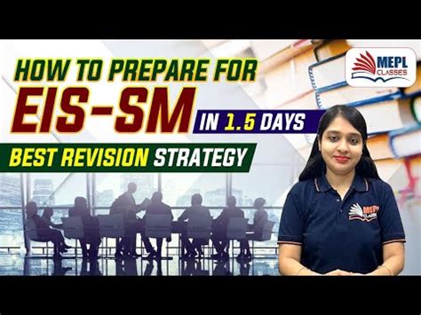 Ca Inter Eis Sm Best Revision Strategy For Days Mepl Divya