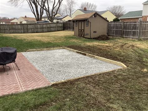 Shed Foundations Built In Maryland Site Preparations Llc