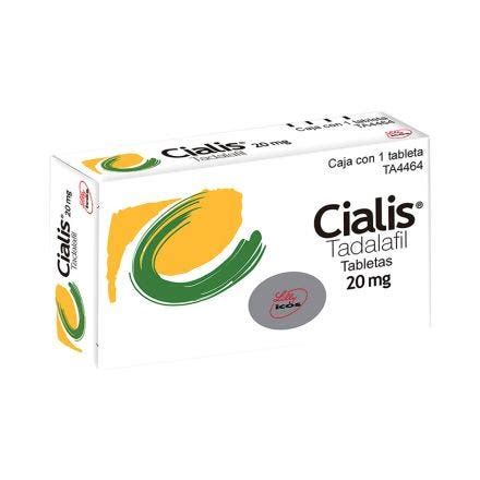 Cialis 20 Mg 1 Tabletas