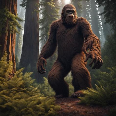 Sasquatch 2 Digital Art by Sweet Colene Art - Fine Art America