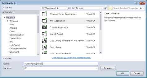 Hosting Solidworks Edrawings Control In Windows Presentation Foundation