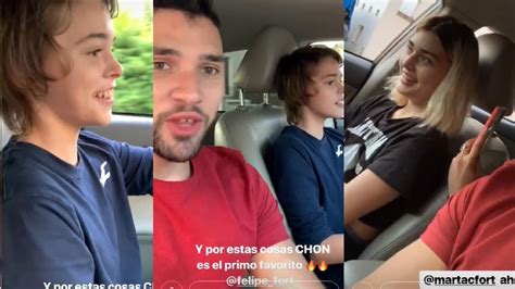 Polémica el video del sobrino de Ricardo Fort junto a Felipe y Martita