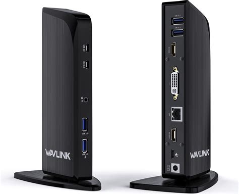 Wavlink Usb C Laptop Docking Station Usb C Triple Display Docking Station Für Windowsmac Os