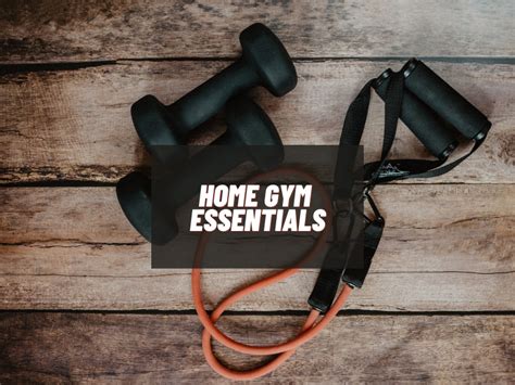 Home Gym Essentials According To Fitness Enthusiast - Hoppingo