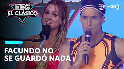 EEG El Clásico Facundo tildó de inmadura a Ducelia HOY YouTube