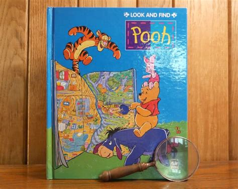 Pooh Look And Find Childrens Book Etsy