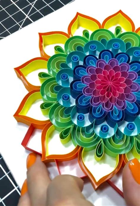 Pin Van Marianna Cioce Op Quilling Knutselen Met Papier Bloemen Van