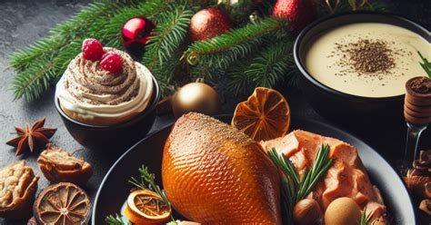 Zwei vegane Weihnachtsmenüs 3 Gänge 1 x einfach und 1 x