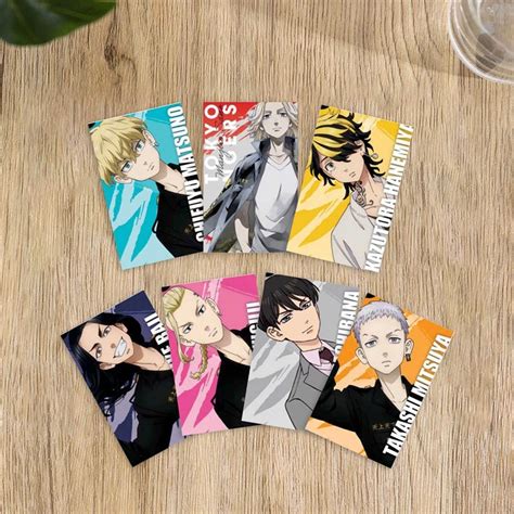 Tokyo Revengers Photocards Tokyo Revengers Cards Anime Photocards