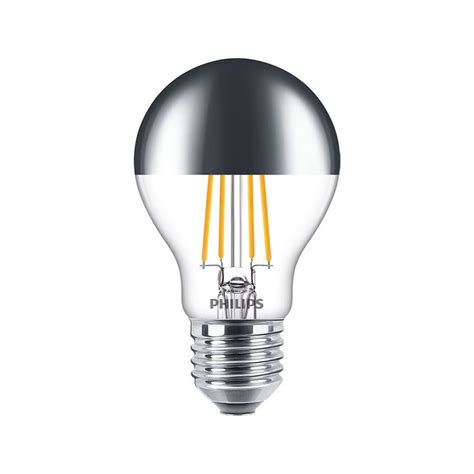 Philips Classic Ledbulb E Poire Miroir W Lm Lm Blanc