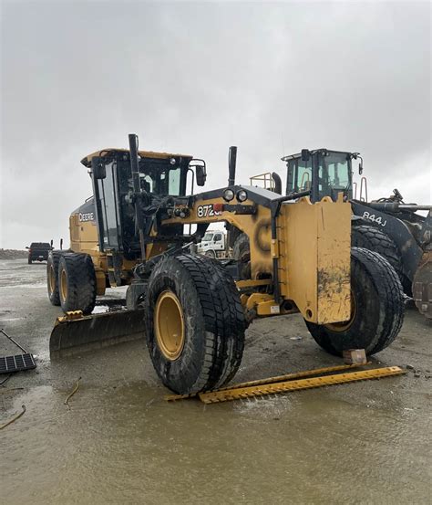 2015 John Deere 872G Motor Grader CAA Heavy Equipment