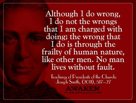 Joseph Smith Saint Quotes Teachings Awakening